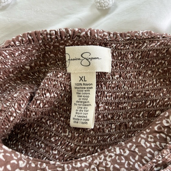 Jessica Simpson Cheetah Print Jumpsuit - Picture 3 of 4